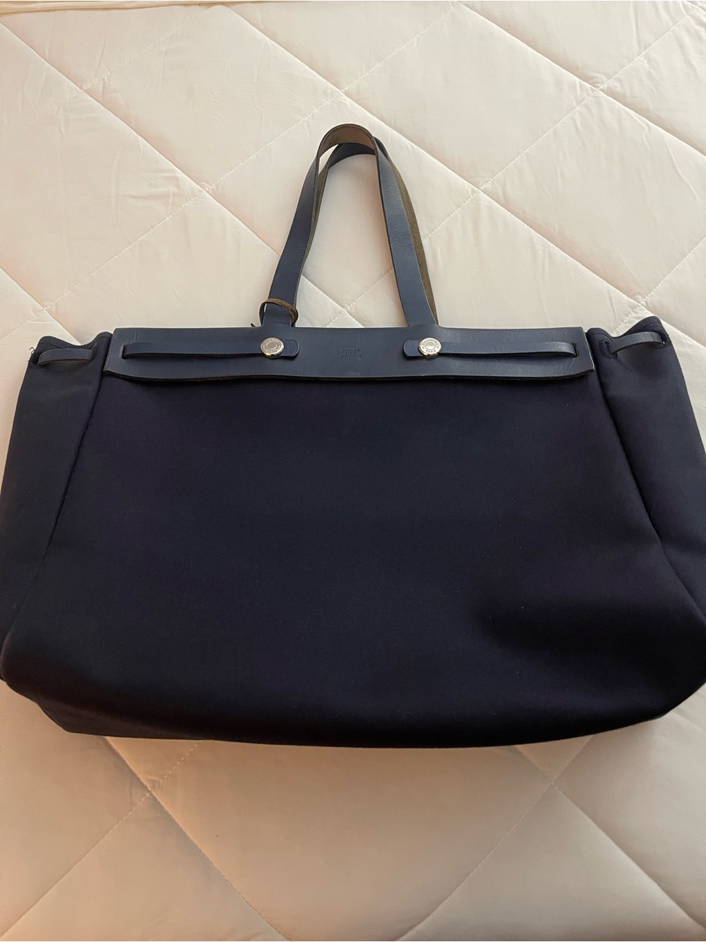 Hermès Toile Herbag Cabas Tote